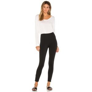 Spanx‎ Seamless Side Zip Black Ankle Size M
